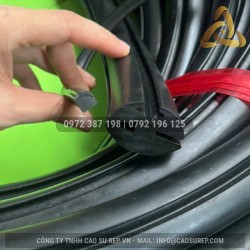 Ron cao su EPDM chữ H 32x24