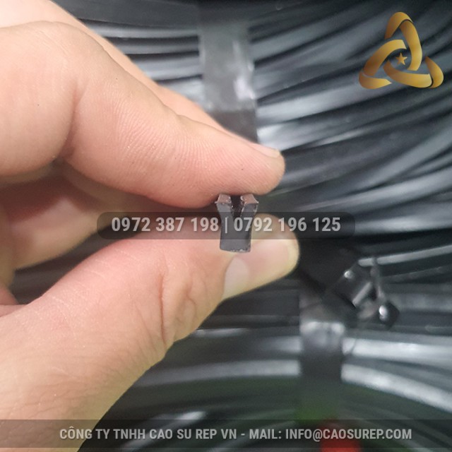 Ron cao su EPDM chữ V 4x6x4