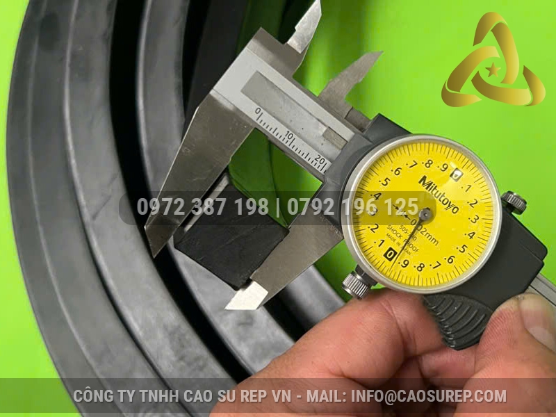 Ron cao su HV 20x20 chi tiết hình dáng