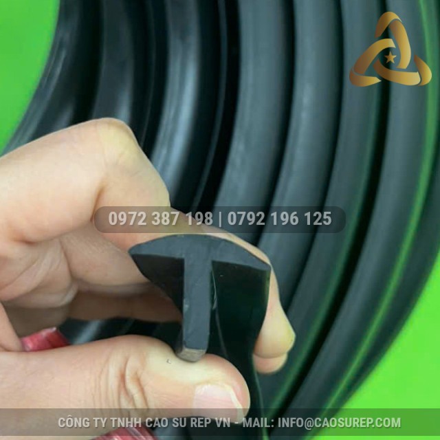 Ron cao su EPDM chữ T 25x19x4