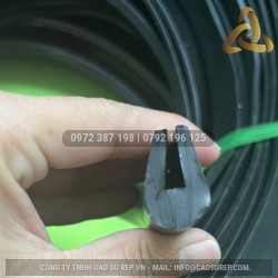 Ron cao su EPDM chữ U 16x25x5