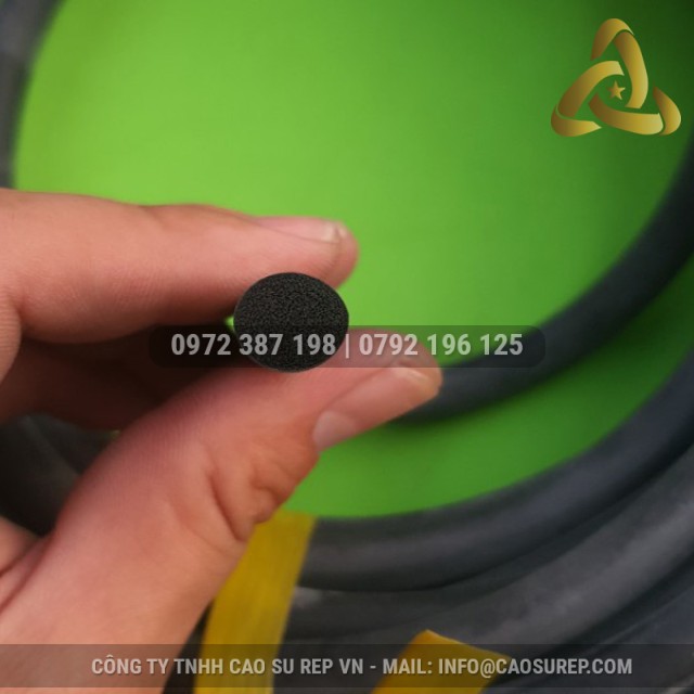 Ron cao su xốp EPDM phi 10