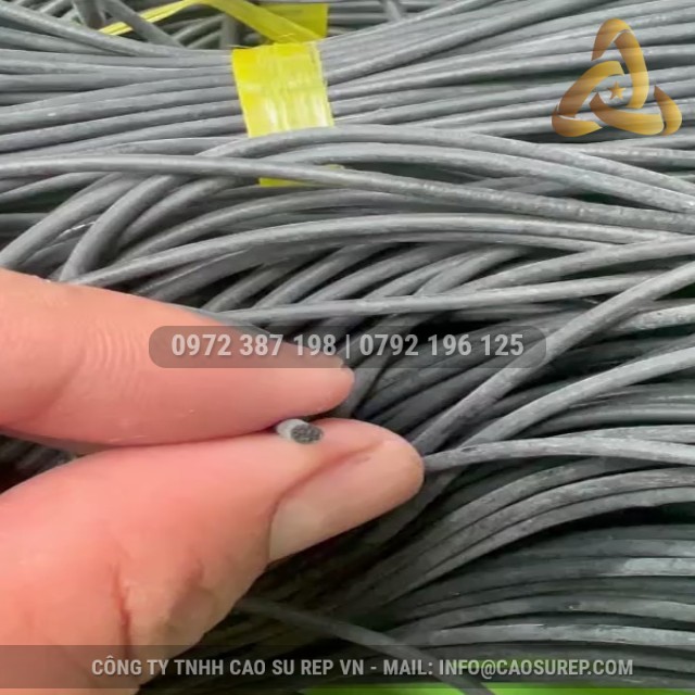 Ron cao su xốp EPDM phi 2