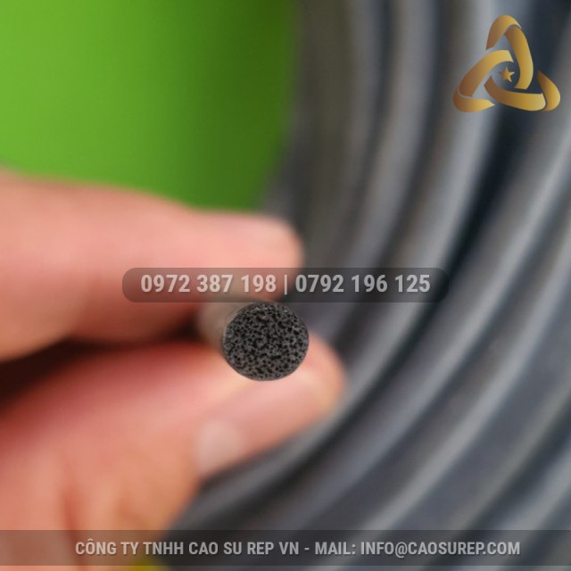 Ron cao su xốp EPDM phi 5
