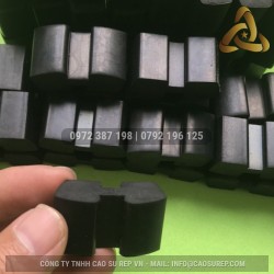 Cục cao su 15x16x30